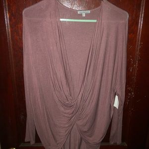 Dressy long sleeve blouse!